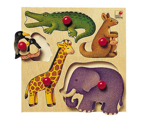 Holzpuzzle Zoo